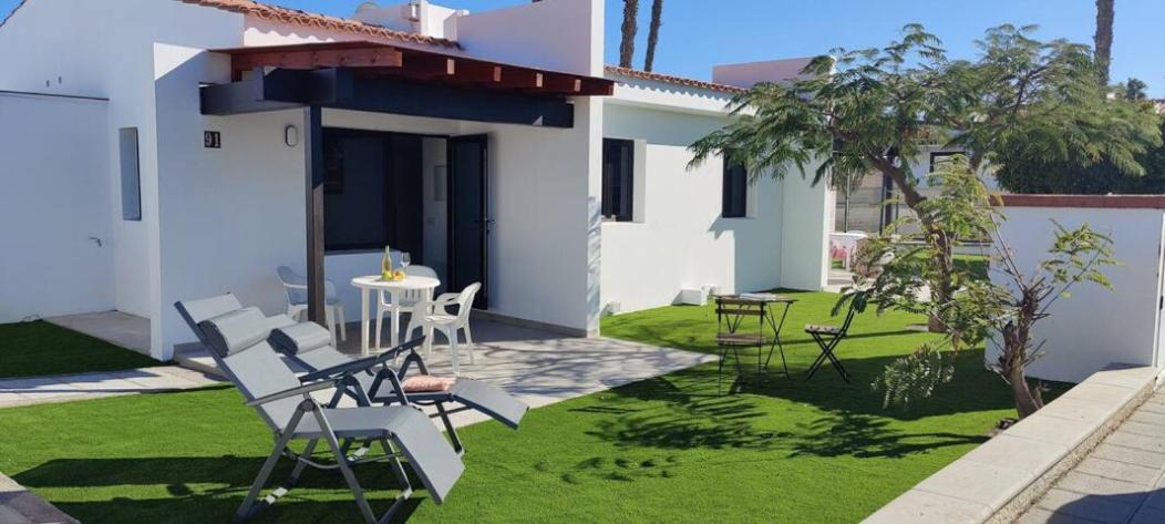 Sunny Bungalow With Garden #1 马斯帕洛马斯 外观 照片